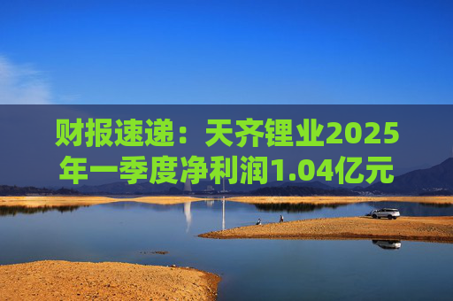 财报速递：天齐锂业2025年一季度净利润1.04亿元