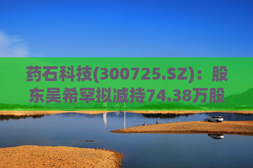 药石科技(300725.SZ)：股东吴希罕拟减持74.38万股公司股份