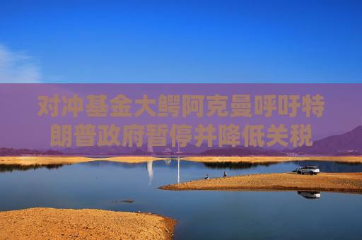 对冲基金大鳄阿克曼呼吁特朗普政府暂停并降低关税
