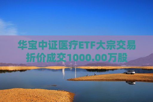 华宝中证医疗ETF大宗交易折价成交1000.00万股