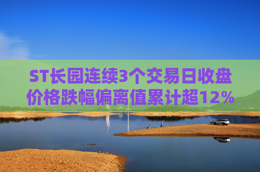 ST长园连续3个交易日收盘价格跌幅偏离值累计超12%