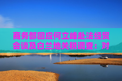 商务部回应何立峰赴法经贸会谈及白兰地关税调查：对对话磋商持开放态度