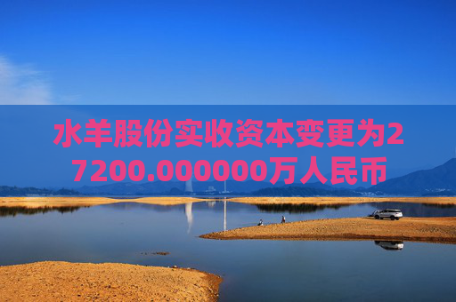 水羊股份实收资本变更为27200.000000万人民币