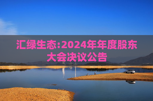 汇绿生态:2024年年度股东大会决议公告