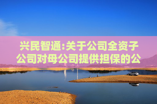 兴民智通:关于公司全资子公司对母公司提供担保的公告