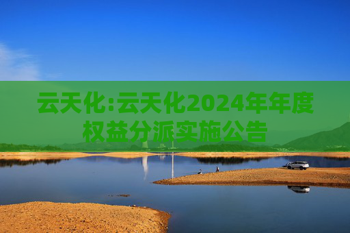 云天化:云天化2024年年度权益分派实施公告