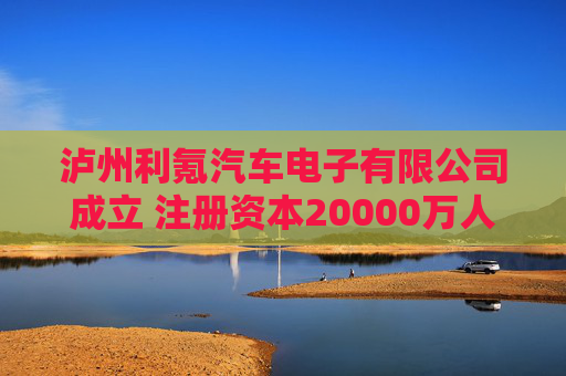 泸州利氪汽车电子有限公司成立 注册资本20000万人民币