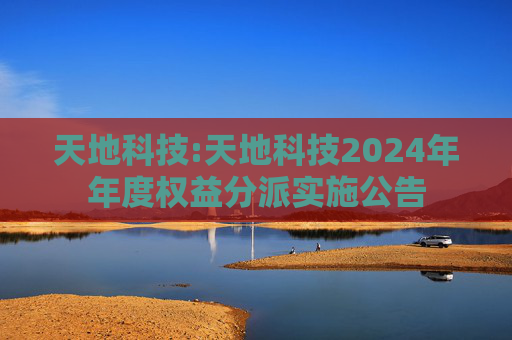 天地科技:天地科技2024年年度权益分派实施公告