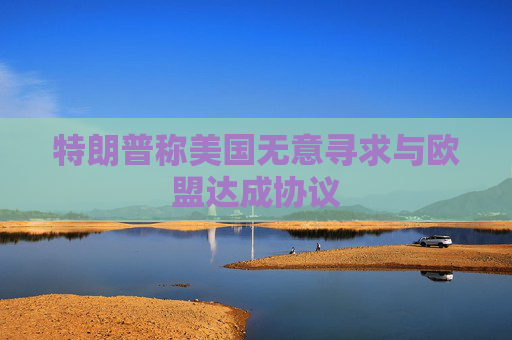 特朗普称美国无意寻求与欧盟达成协议