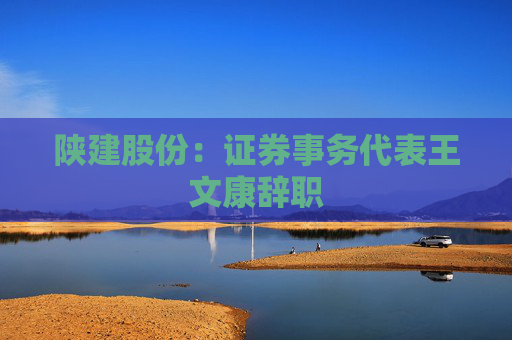 陕建股份：证券事务代表王文康辞职