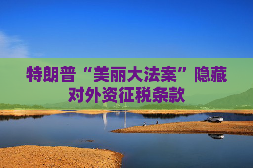 特朗普“美丽大法案”隐藏对外资征税条款