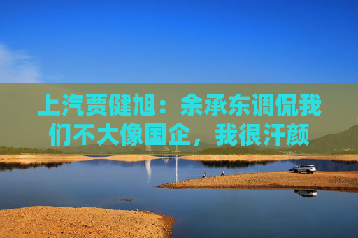 上汽贾健旭：余承东调侃我们不大像国企，我很汗颜