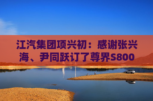 江汽集团项兴初：感谢张兴海、尹同跃订了尊界S800