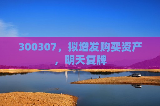 300307，拟增发购买资产，明天复牌