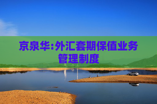 京泉华:外汇套期保值业务管理制度