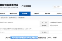 未经备案从事证券服务！天城会计师事务所被出具警示函