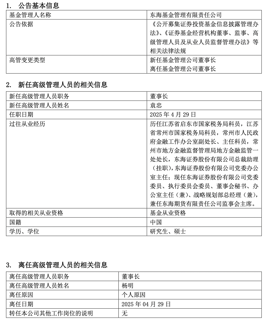 三家“券商系”公募同日变更掌门人，新董事长均为公司股东方老将  第1张