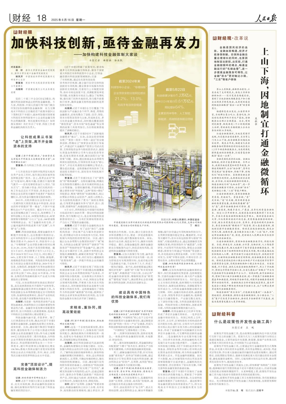 《人民日报》专访：建行探索科技金融创新发展新路径  第1张
